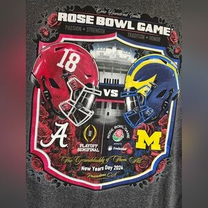 Nwot, Licensed Rose Bowl Game 2024 Graphic Men's T-Shirt . XXL
